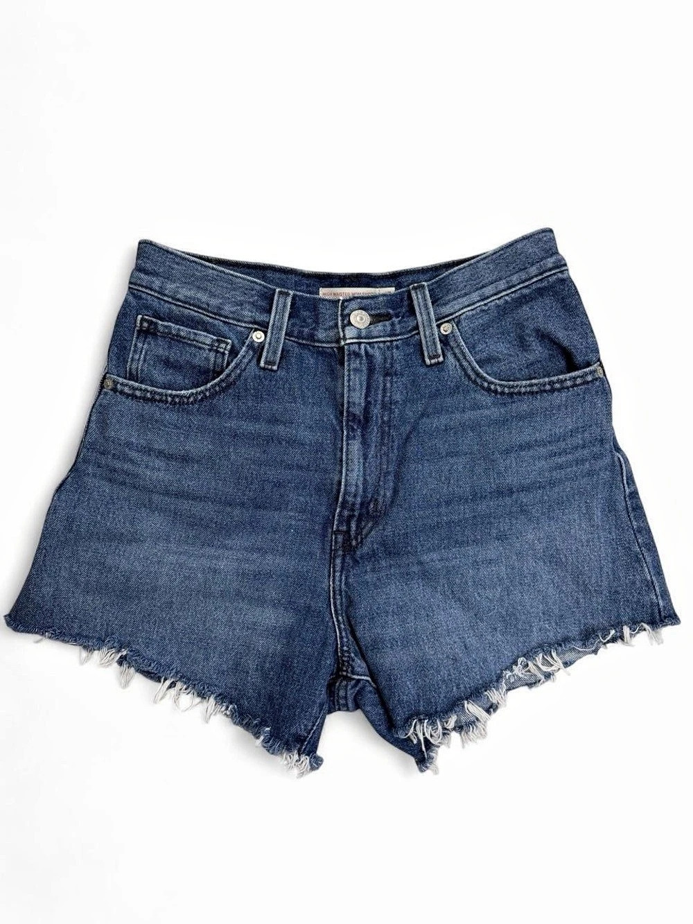 Levi's High Waisted Mom Shorts Denim Shorts Waist 27